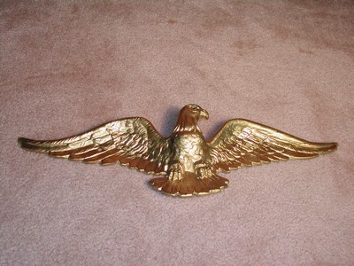 Magestic Iron Art Guilded Eagle