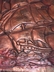 Vintage Copper Embossing of Ship
