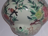 Vintage Italian Hand Painted Bird/Foliage Wall Pocket