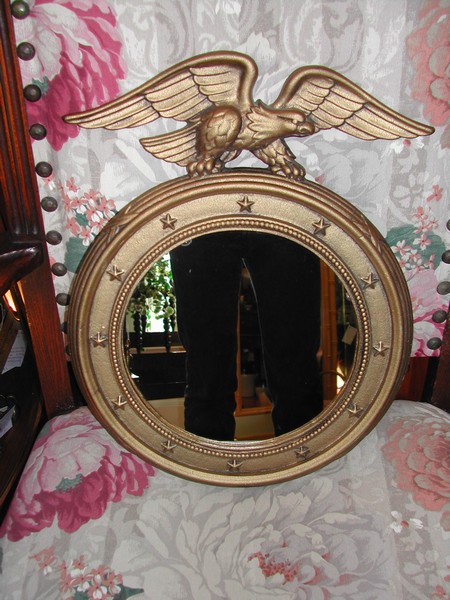 Old Guilt Federal Style Mirror (Eagle)