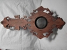 Hand Carved French Thermometer & Barometer c.1890-1900