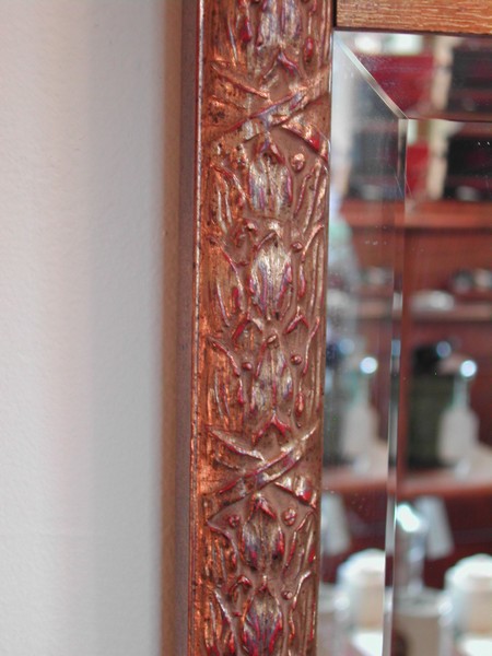 Old French Beveled 18th Century Style Mirror