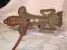 Art Nouveau "Art Metal Guild" Fleur-de-lis Sconce - Vintage