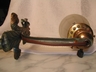 Art Nouveau "Art Metal Guild" Fleur-de-lis Sconce - Vintage