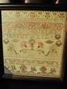 Vintage Print of Needlework Sampler England "Mary Graham 1812"