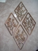 A Set of Syroco Wood Four Season Gold Plaques Vintage