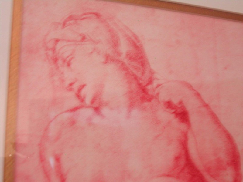 Michelangelo Buonarotti (Caprese 1475-1564) Studio di Nudo Print