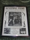 Keystone Films Chaplin 1913 Nickelodeon Movie Advertisement Post