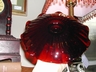 Royal Ruby Red Anchor Hocking Glass Candy Dish