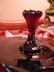 Royal Ruby Red Anchor Hocking Glass Candy Dish