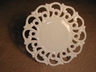 Elegant Fostoria Monroe Milk Glass Cake Stand