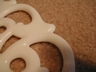 Elegant Fostoria Monroe Milk Glass Cake Stand