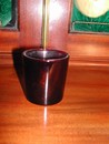 Anchor Hocking Ruby Red Glass Toothpick Holder