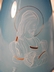 Old / Vintage Fostoria Crystal Jesus Bell Marked Artist Signed