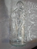 Art Deco Dancing Nudes Nude Textured Glass Vase