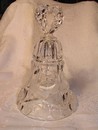 Eckt Bleikristall West Germany Crystal Bell