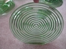 Anchor Hocking "Park Avanue" Manhattan Green Glass Plates
