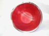 A Vintage Imperial Glass Ruby Red Slag Tumbler Satin