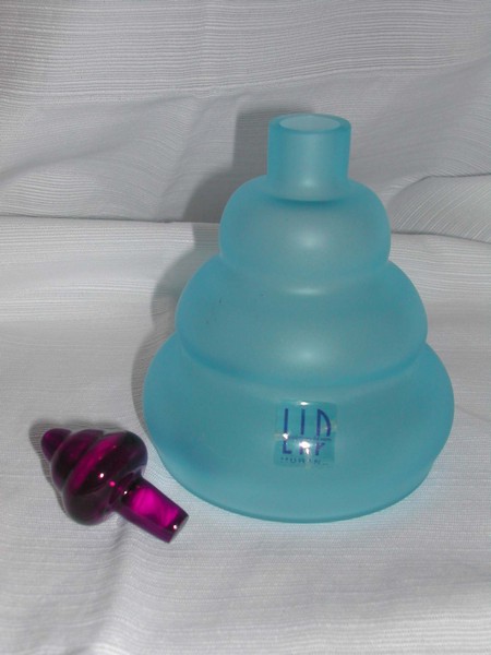 Murano Art Glass Cologne Bottle Decanter Artist Signed