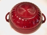 Anchor Hocking Royal Ruby Red Glass Coronation Banded Rib Bowl