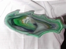 Art Glass Swan Bowl Green White & Blue Vintage