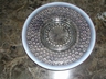 Anchor Hocking Moonstone Opalescent Hobnail Cologne Bottle