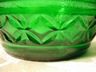 Anchor Hocking Sandwich Glass Cookie Jar Forest Green