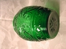 Anchor Hocking Sandwich Glass Cookie Jar Forest Green