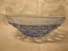 Ice Blue Federal Glass Windsor Pattern Berry Bowl 1974