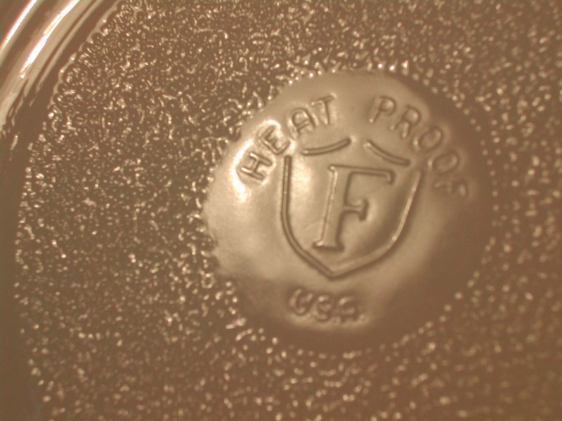A Fantastic Retro Set of Federal Glass Co. Moonglow Salad Plates