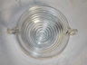 A "Manhattan" Horizontal Ribbed Berry Bowl Anchor Hocking Glass