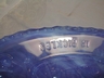 Blue Slag Glass Boyd Glass Co. Pickle Dish