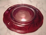 Amethyst Hazel Atlas Glass Co. Newport Hairpin Glass Tableware