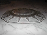A Pair of Federal Glass Co. Columbia Pattern Square Luncheon Pla