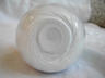 Lustre Art Glass White & Cobalt Blue Perfume Cologne Bottle