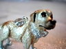 Adorable Metal Dog Pendent or Ornament Golden Retriever