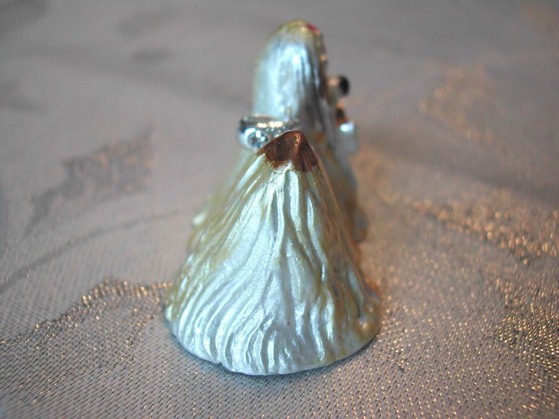 Adorable Golden Yorkshire Terrier (Yorkie) Pendent or Ornament