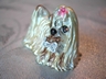 Adorable Golden Yorkshire Terrier (Yorkie) Pendent or Ornament