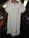 Old Linen and Lace Christening or Large Doll Gown