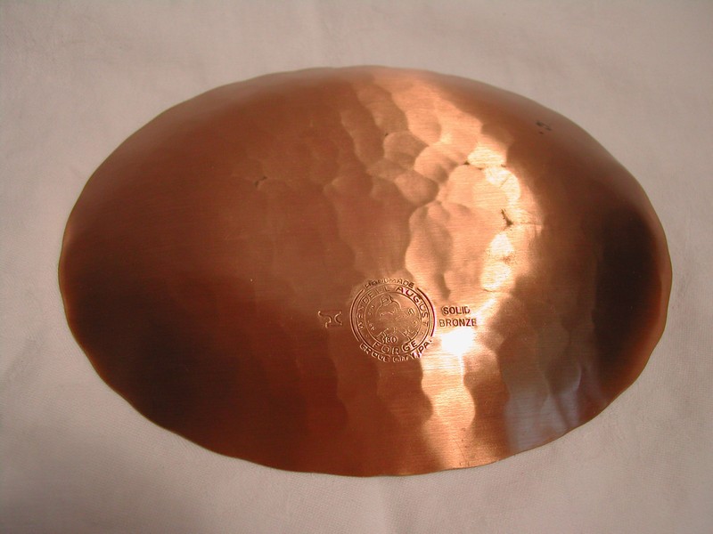 Solid Bronze “Wendell August Forge” Stag Dish