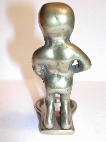 Vintage Mannekin Pis Brass Corkscrew Belgium
