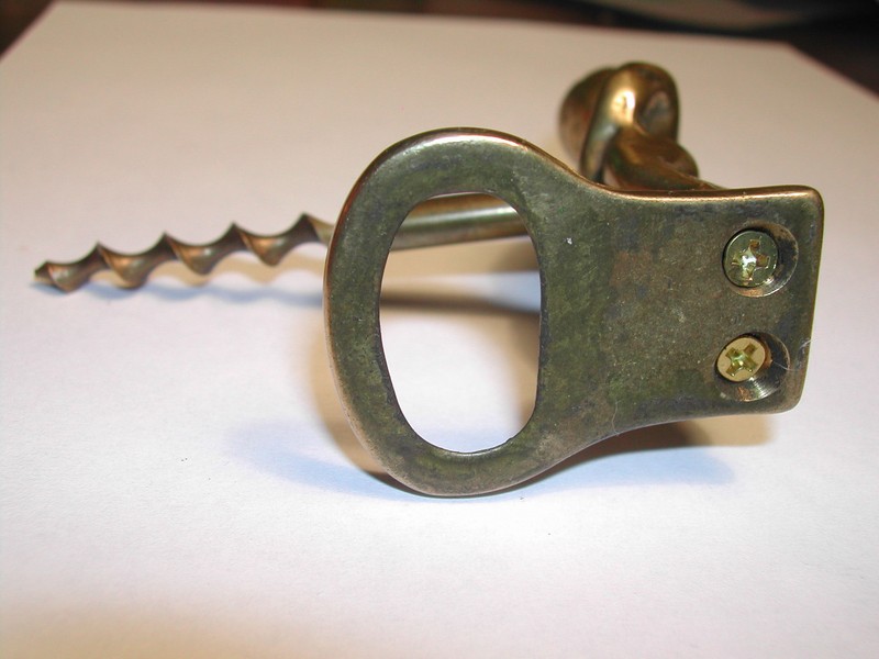 Vintage Mannekin Pis Brass Corkscrew Belgium