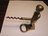 Vintage Mannekin Pis Brass Corkscrew Belgium