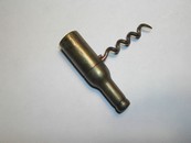 Williamson Brass Beer Bottle Barrel Corkscrew
