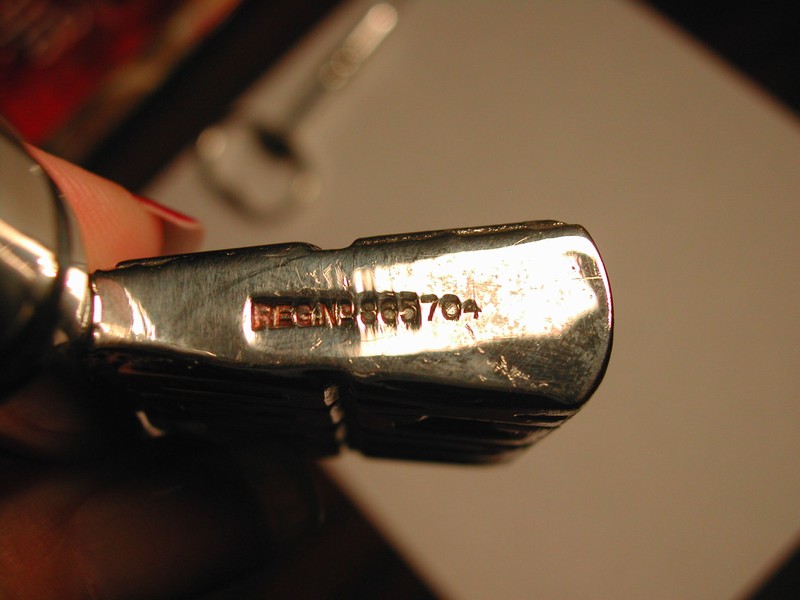 Large English Silverplate Skeleton Key Corkscrew 1951