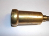 Italian Brass Double Threaded Shaft Telescope Corkscrew