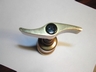 Italian Brass Double Threaded Shaft Telescope Corkscrew
