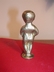 Mannekin Pis Corkscrew Belgium-Vintage Brass- Shaft Moves