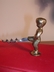 Mannekin Pis Corkscrew Belgium-Vintage Brass- Shaft Moves