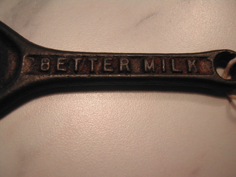 Vintage "BUY CHESHIRE" Cast Iron Cap Lifter (bottle opener) Engl